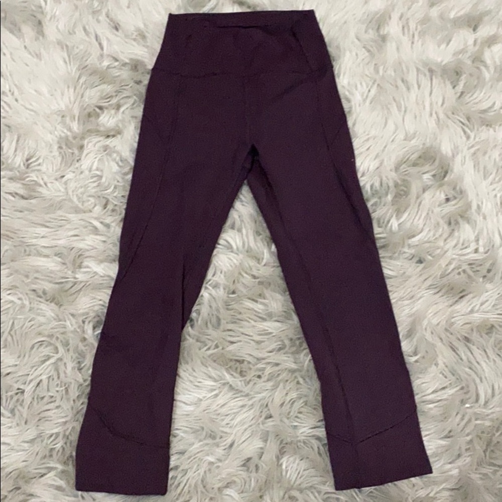 Lululemon cropped leggings